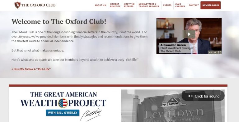 The Oxford Club Reviews