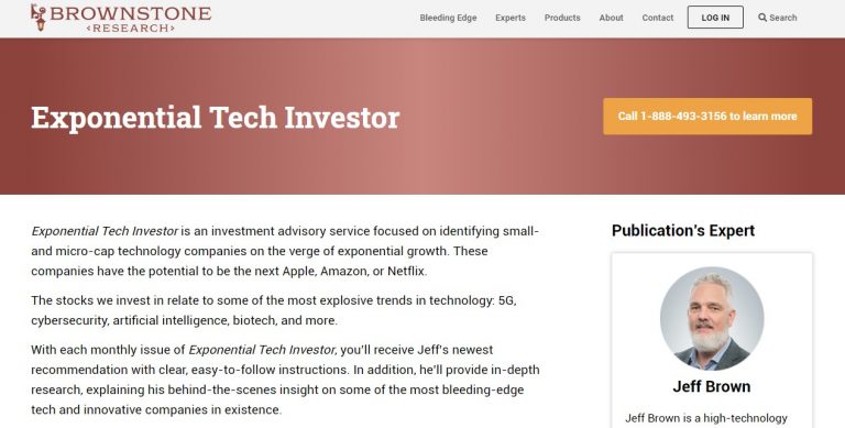 Exponential Tech Investor by Jeff Brown