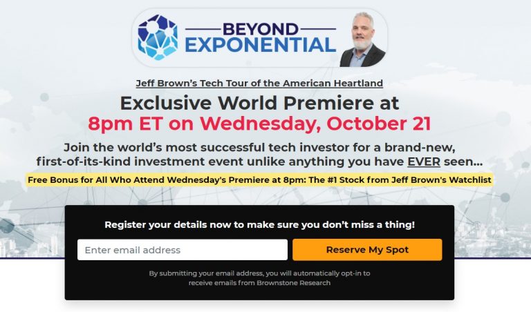 Jeff Brown Beyond Exponential