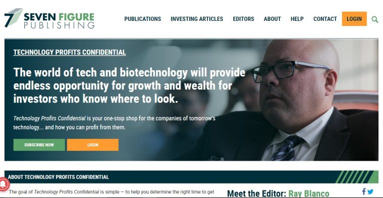 Technology Profits Confidential by Ray Blanco